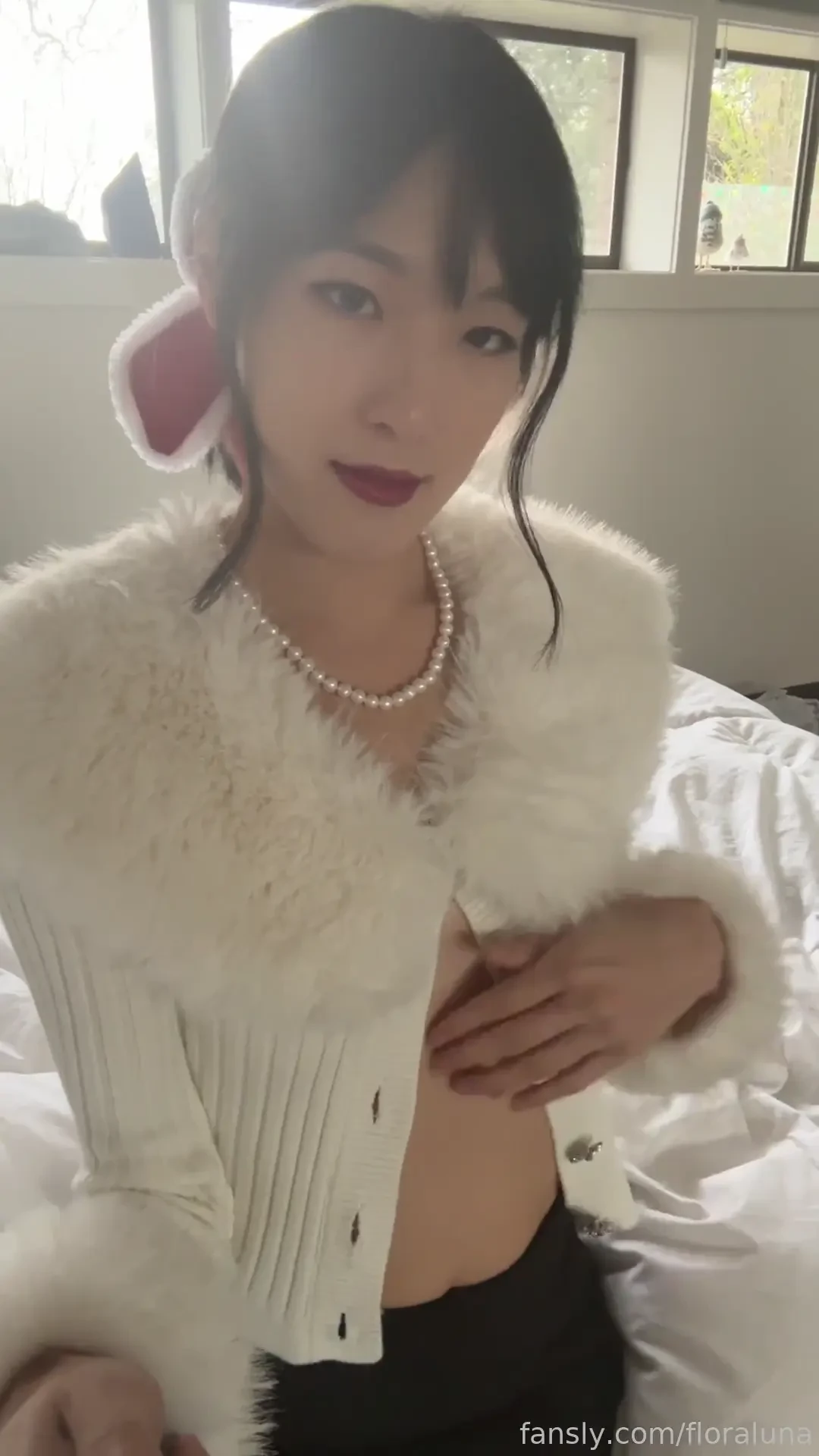 Sweater only asian petite flash 