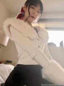 Sweater only asian petite flash part 2