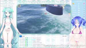I fell of the boat vtuber lewdtuber anime gamergirl puppygirl waifu