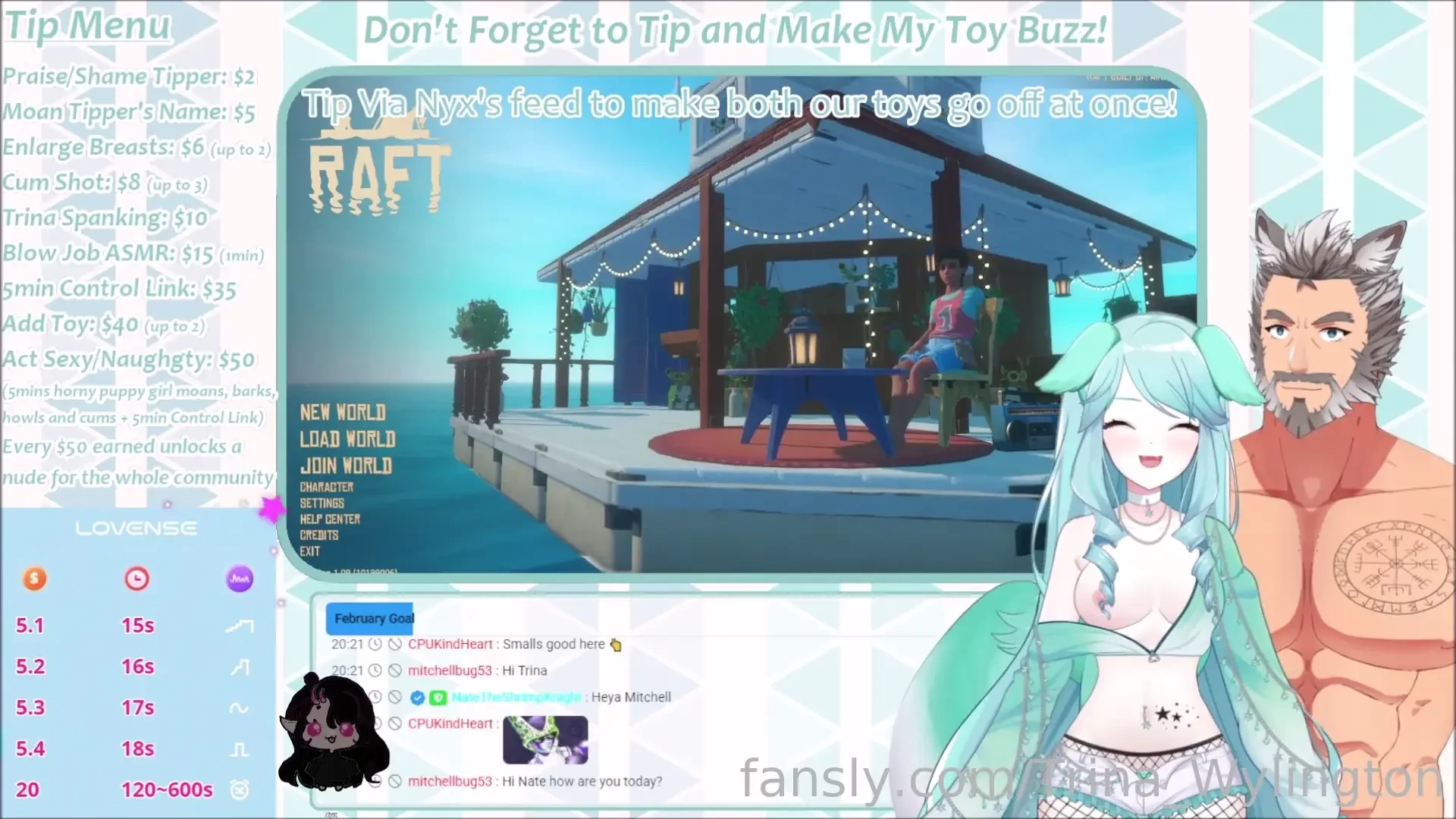 Hey chat guess what vtuber lewdtuber gamergirl kenomimi anime 