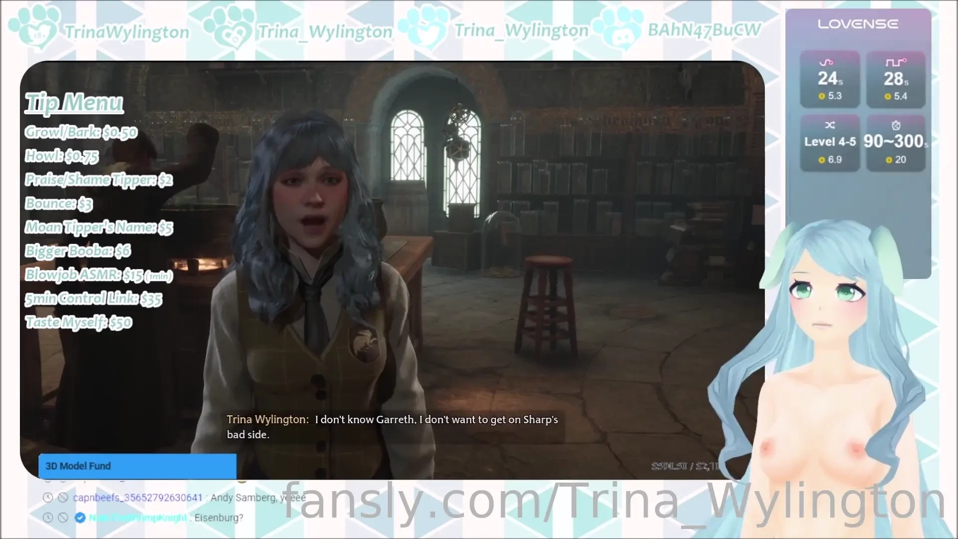 The professor is hot and i got daddy issues vtuber lewdtuber gamergirl 