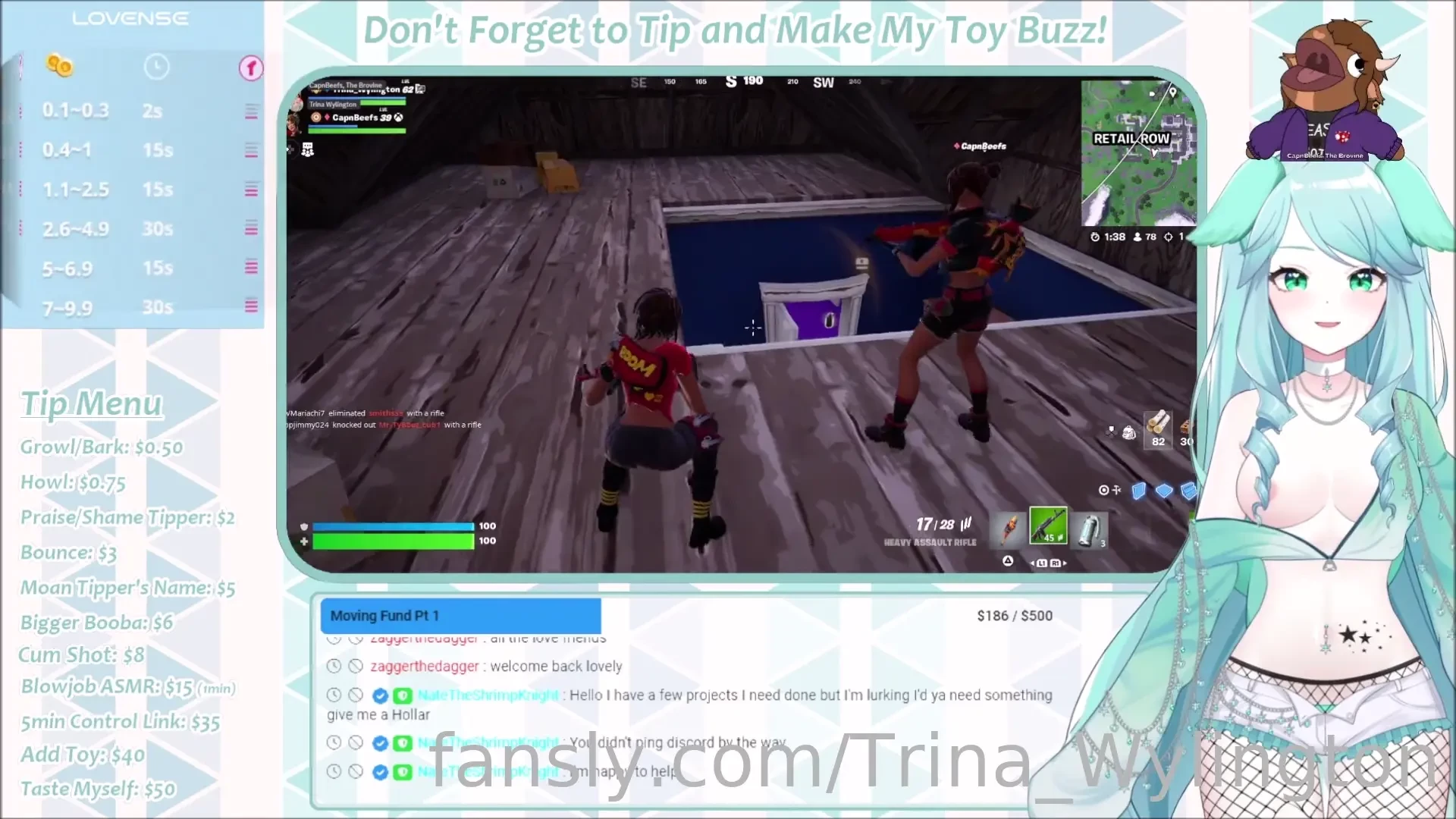 I m being so menacingly supportive vtuber lewdtuber gamergirl 