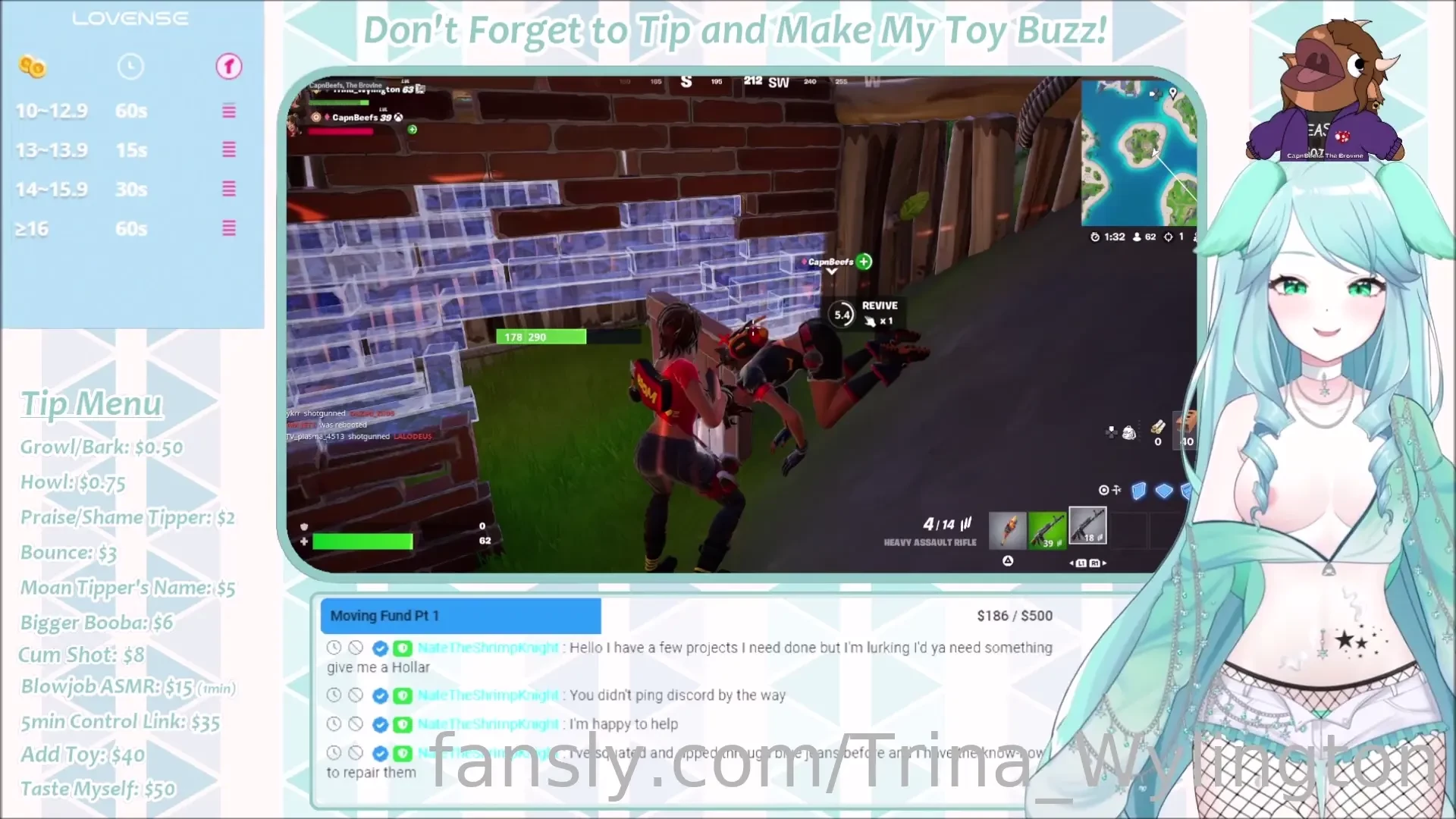 Backing up dat dump truck vtuber lewdtuber gamergirl 