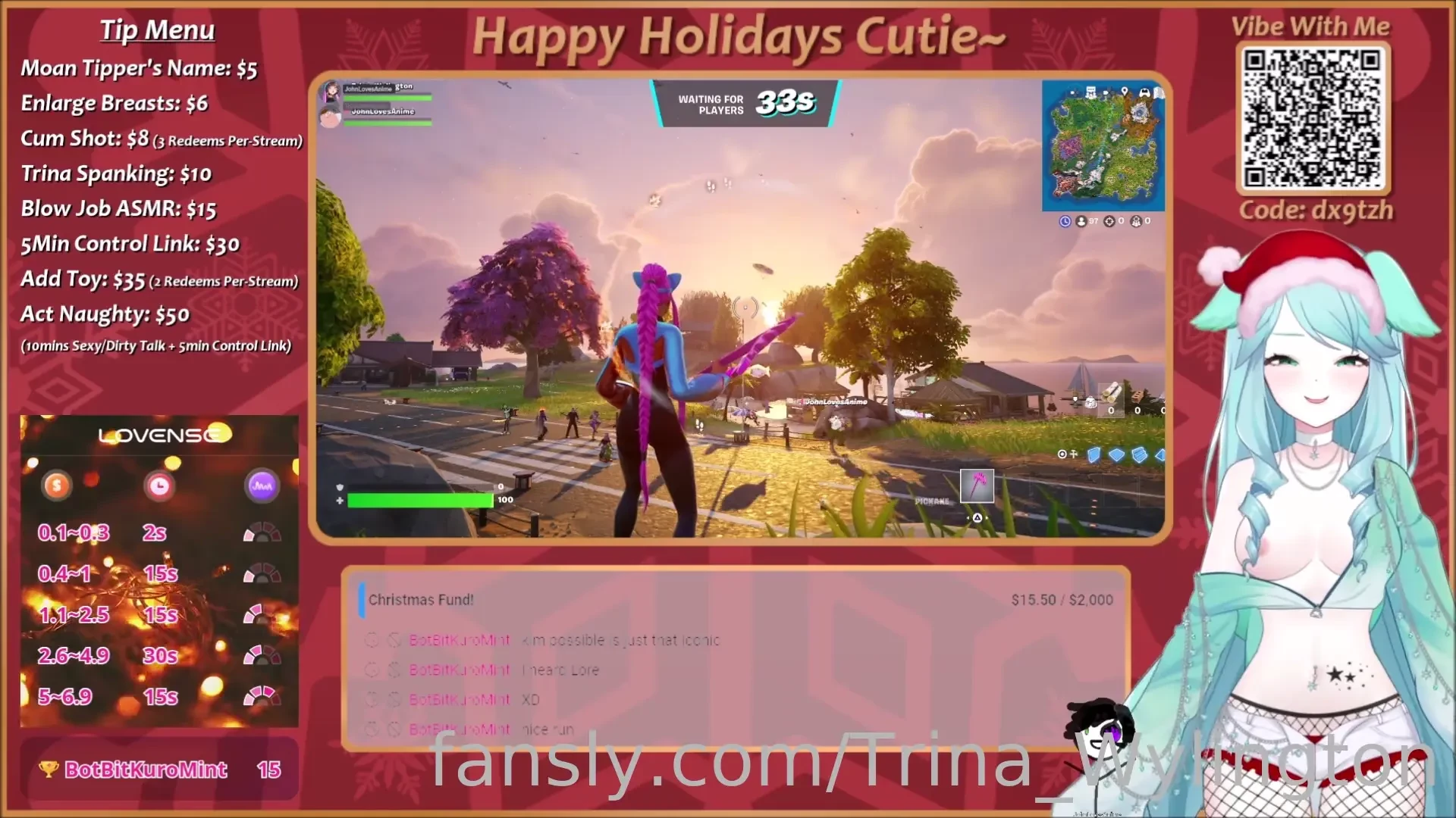 Step on me mommy fortnite vtuber lewdtuber gamergirl 