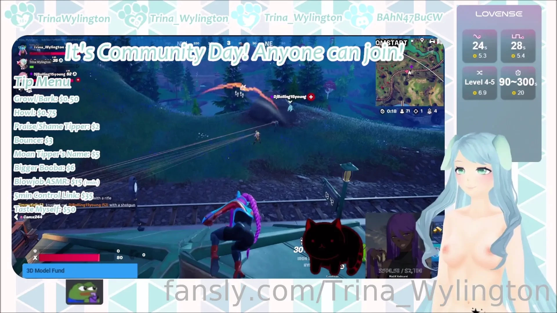 A whole team just ganging up on mali poor mali vtuber lewdtuber 