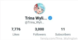 Awoooooo less than 1 year on fansly and i made it to 3k followers this