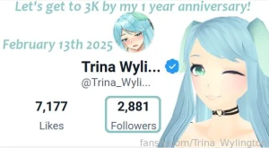 I have 1 month and 13 days to hit 3k in my first year as a lewdtuber