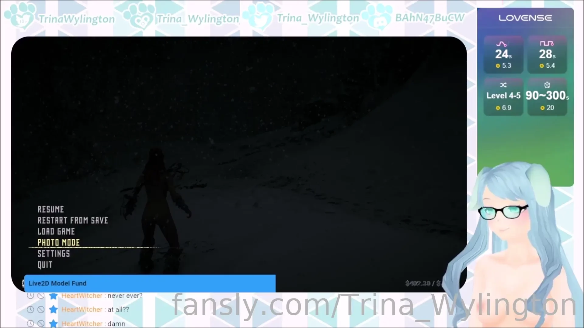 Slapping on the glasses and getting myself wet vtuber lewdtuber 