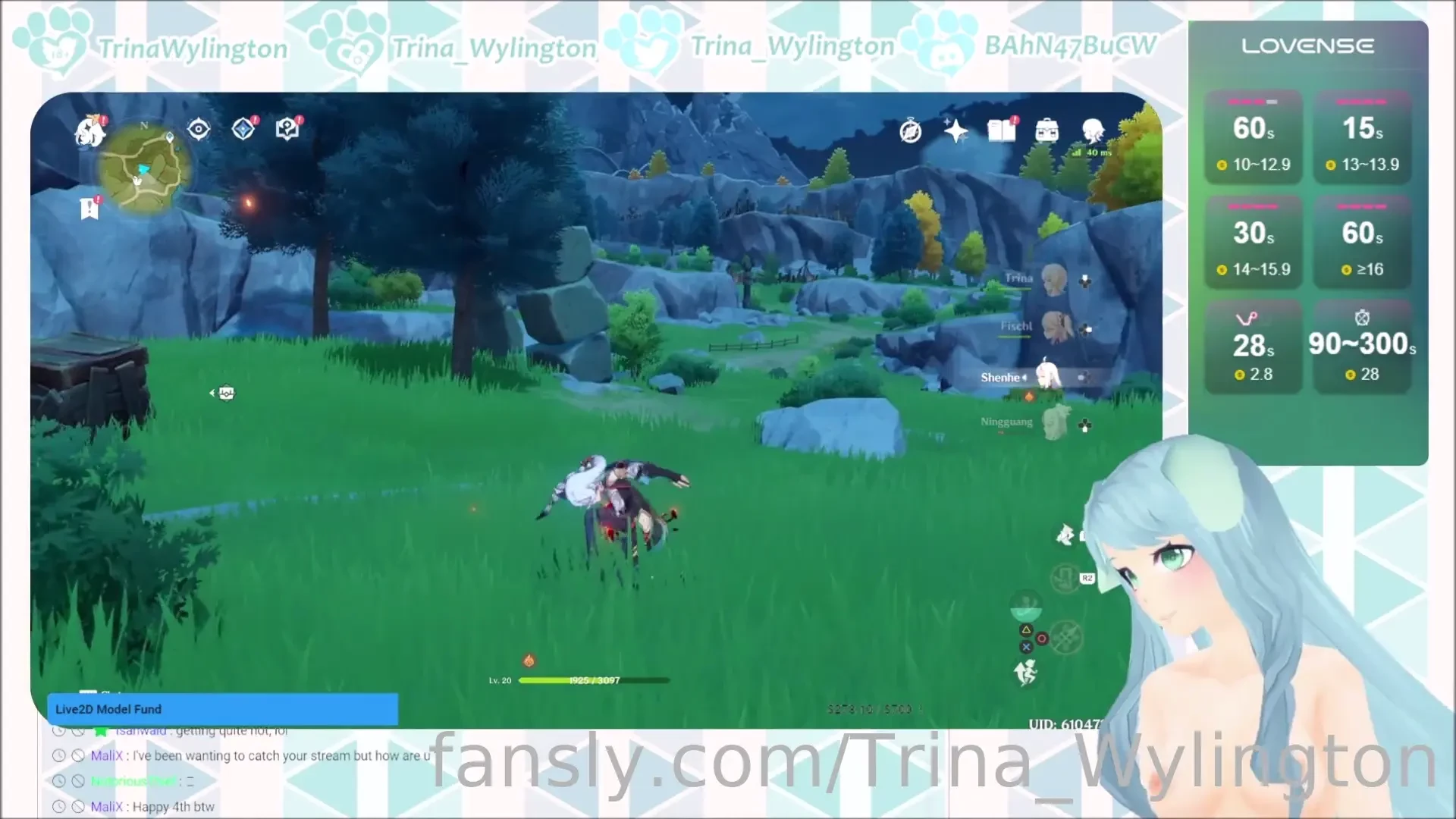 Explosion was not expected vtuber lewdtuber gamergirl 