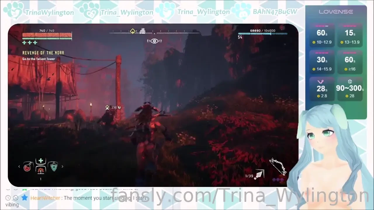 Let it all hang out vtuber lewdtuber gamergirl 