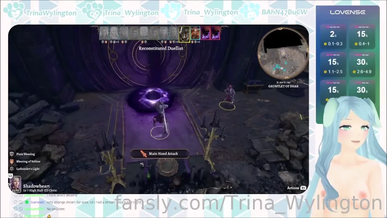 The ball needs a good smacking vtuber lewdtuber gamergirl 