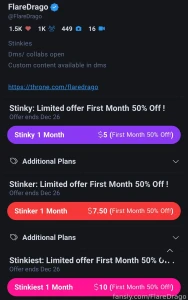 Merry christmas stinkies flash christmas sale all subs 50 off till the
