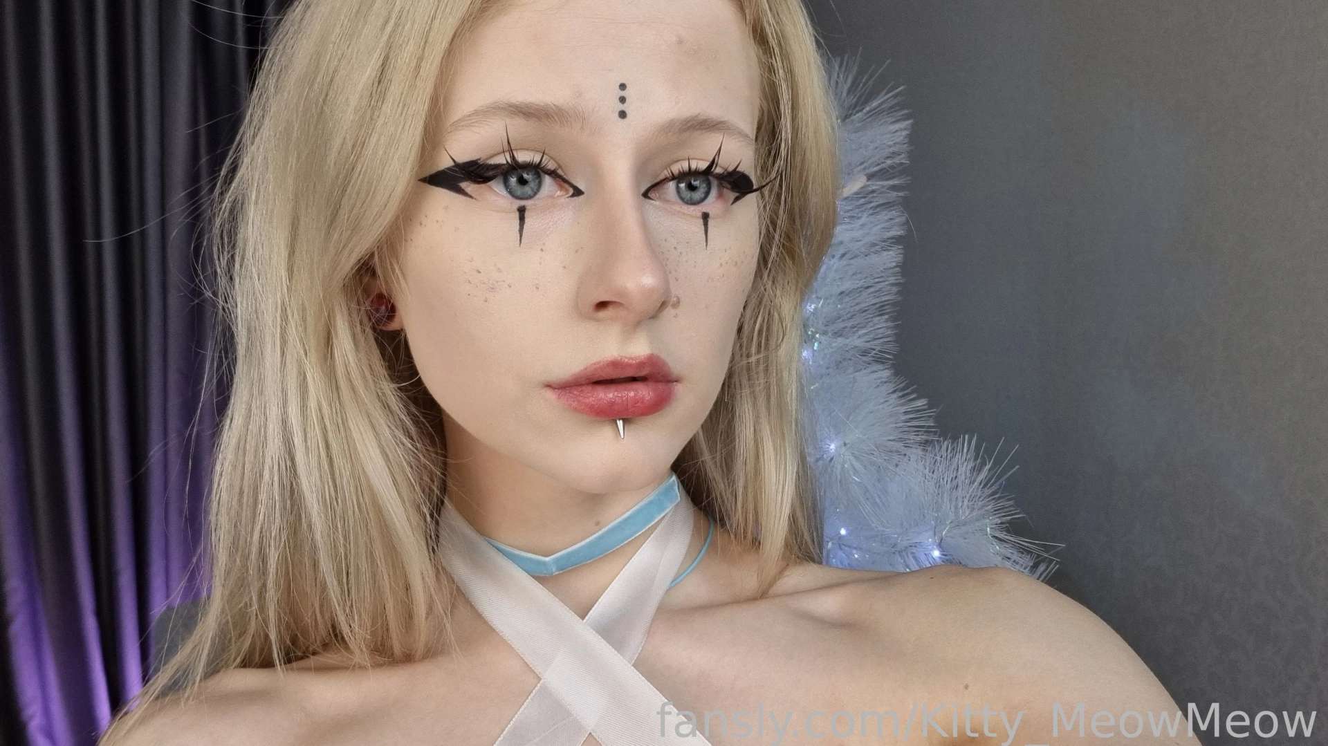 Are you ready to get kitty as a gift under the christmas tree nude part 2 