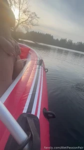 How scenic of me who wants to get on a boat with me and pee