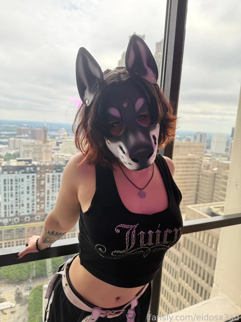 Puppy tits with a view a cheeky lil photoshoot i cooked up at fwa in part 2 
