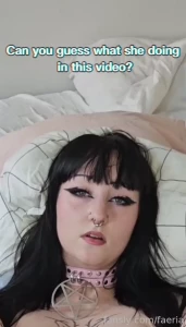 Or is the answer too obvious altgirl egirl face gothgirl masturbation