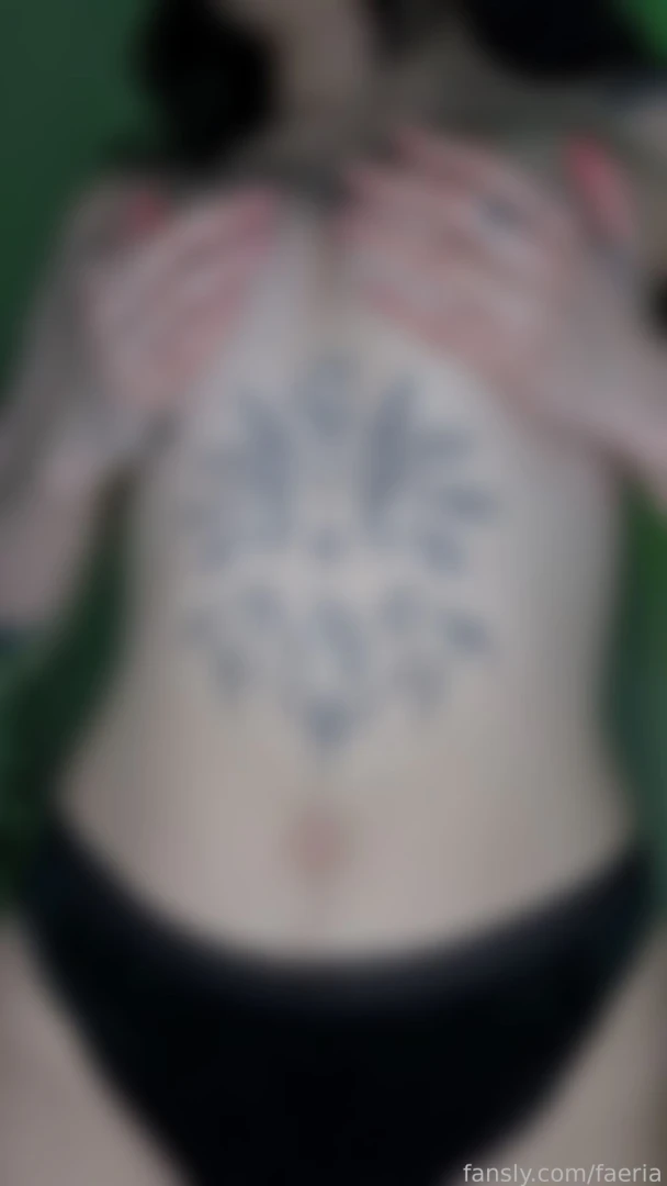 Oiling my small tiddies for you 