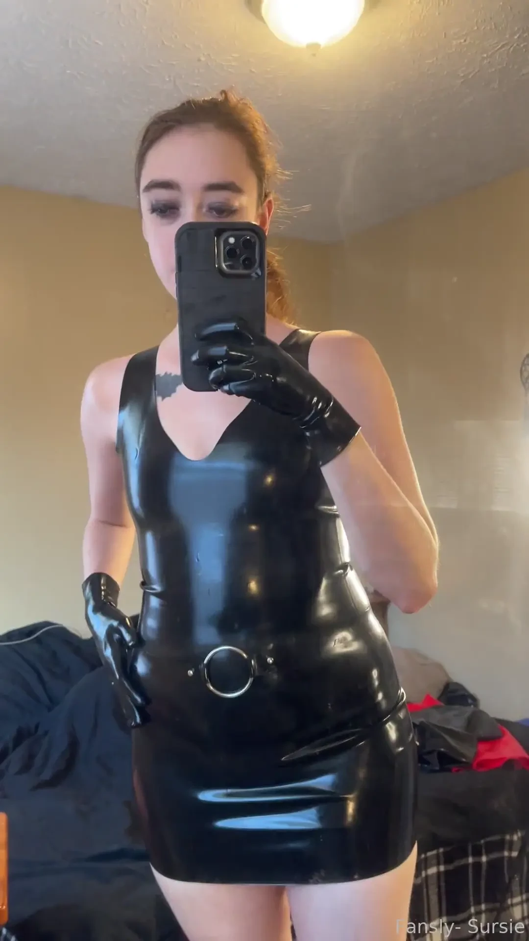 Behind the scenes of making latex content awhile back edit idk what 