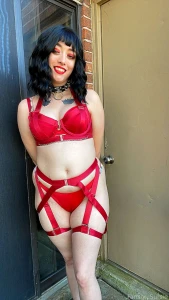 Seeing red my biggest all red lingerie bundle featuring blowjobs part 20