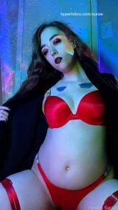 Seeing red my biggest all red lingerie bundle featuring blowjobs part 19
