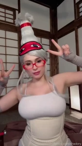 Number 1 or 2 fyp booty nswf nsfwcosplay cosplay curvy bigass swimsuit part 1