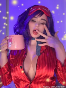 Sleepy mita sleeps a lot in her cozy bed and waits for someone to wake part 2