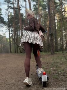 Did you know that i love riding electric scooters i m pretty good at