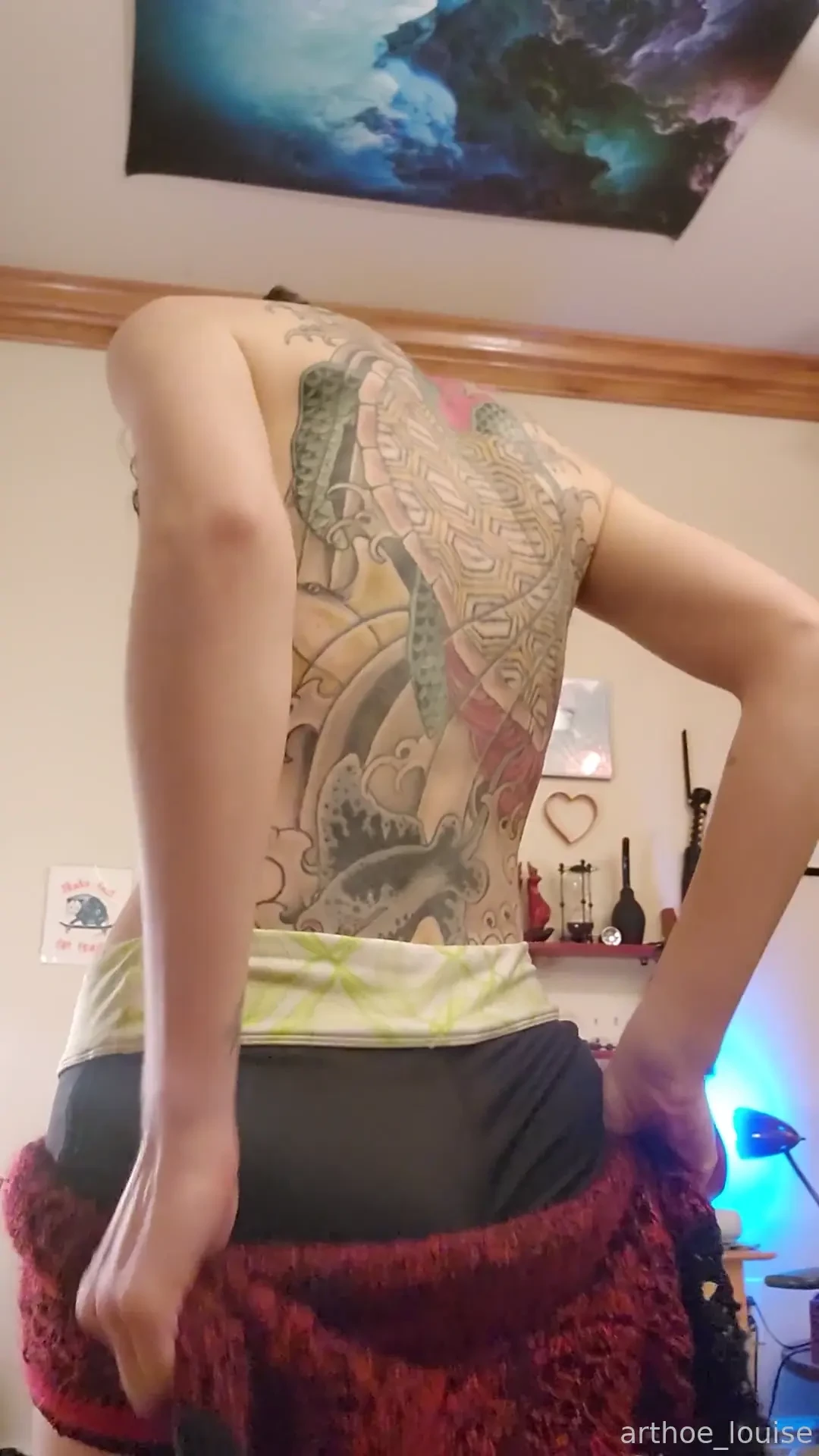 I did in fact get it off after lmao tonight s steam was nice and i m 