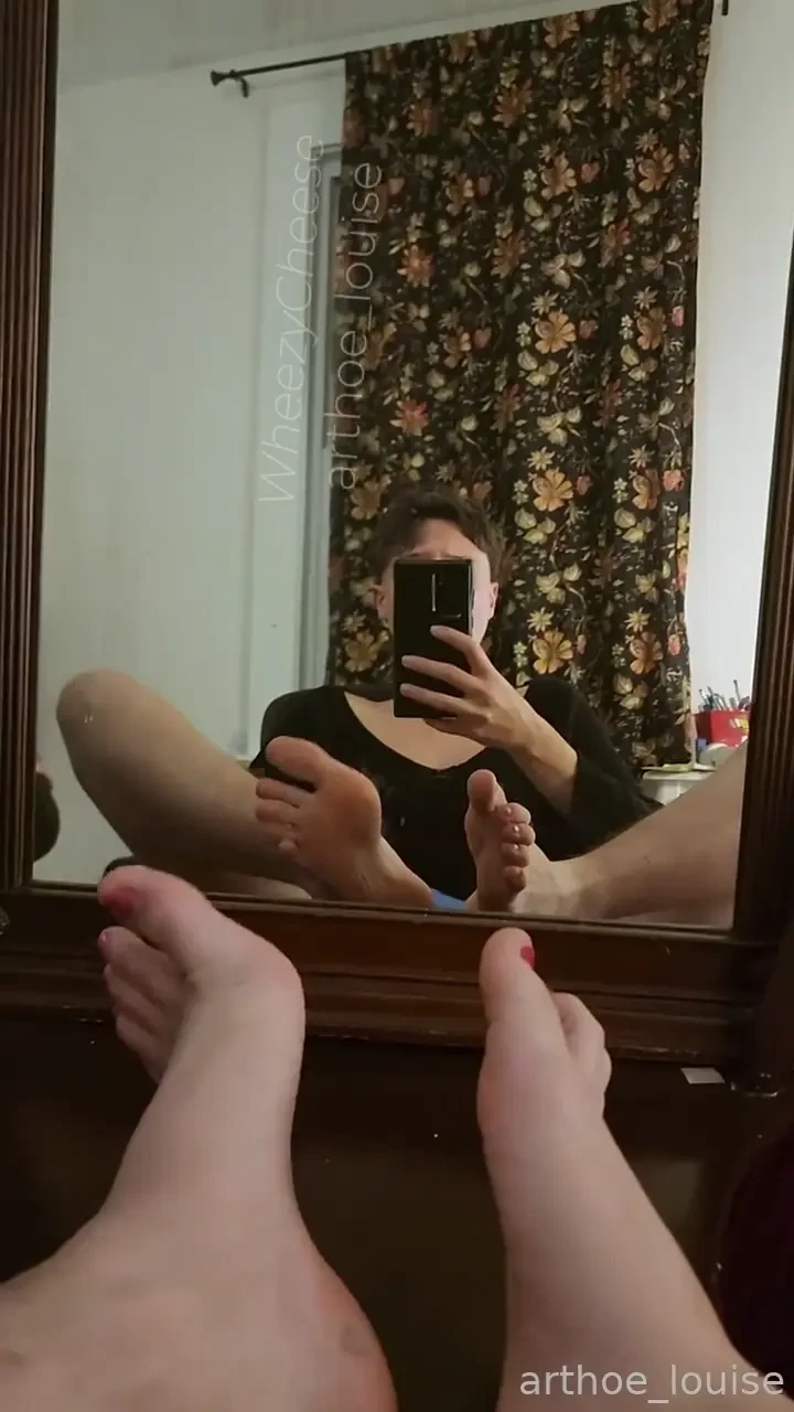 You know the orgasm is good when you curl and wiggle your toes feet 
