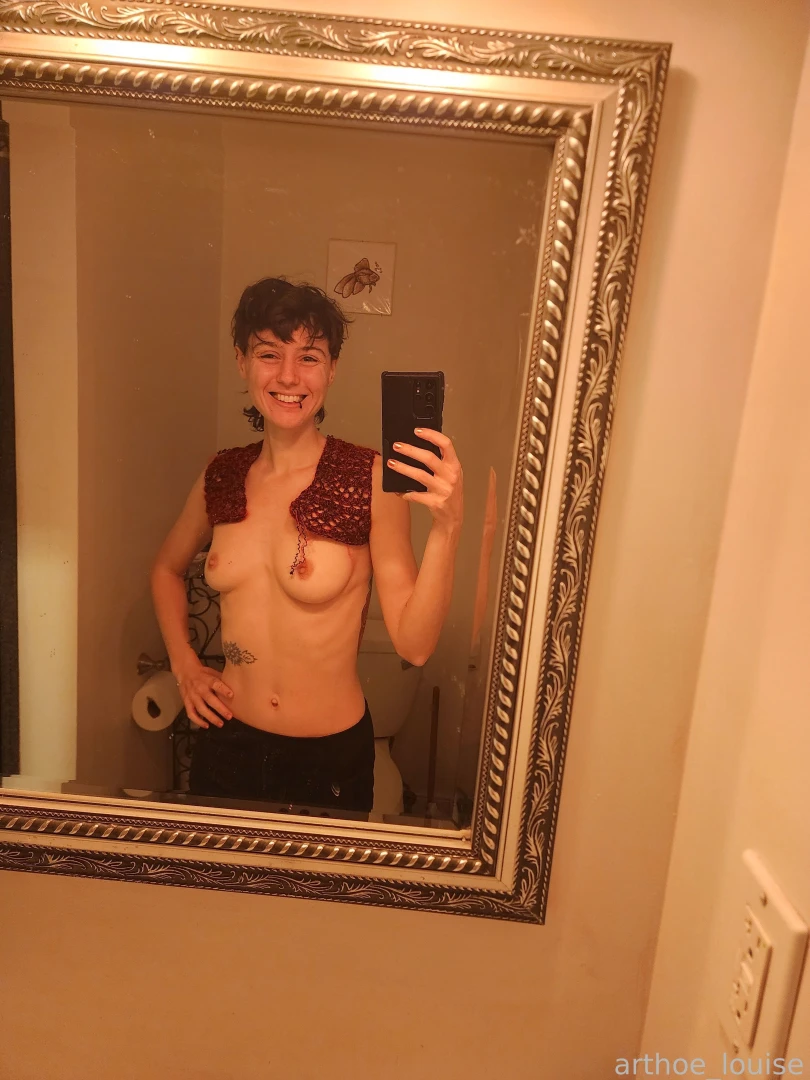 Hmm it s not quite there yet titties boobs topless craft art tattoo 