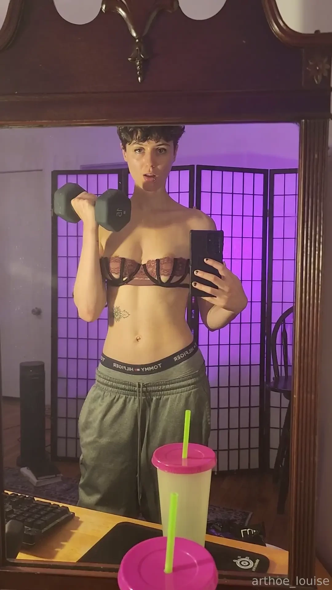 I am once again picking things up and putting them down 