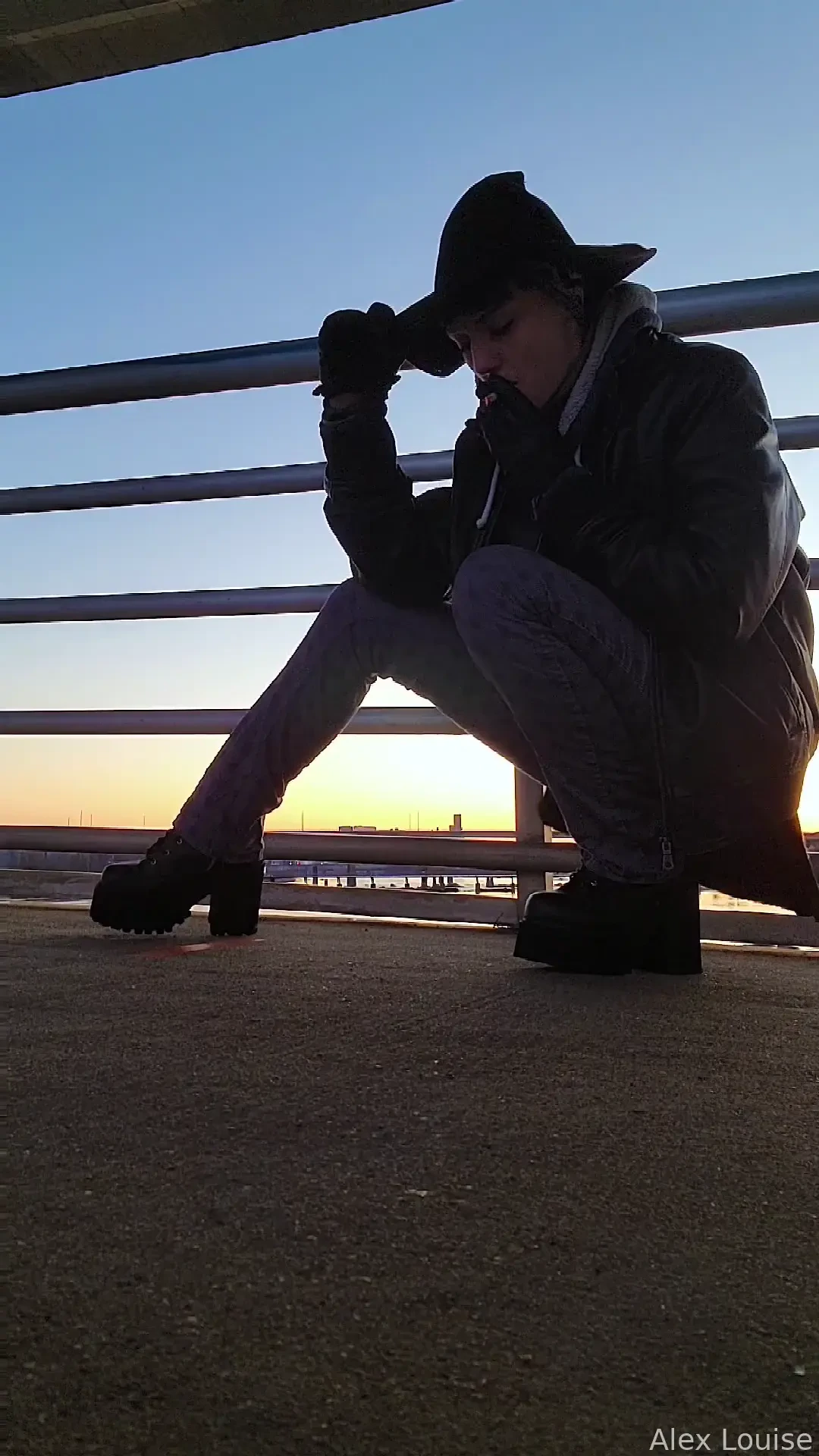 Took my new boots for a walk you know how much i love the sunset 