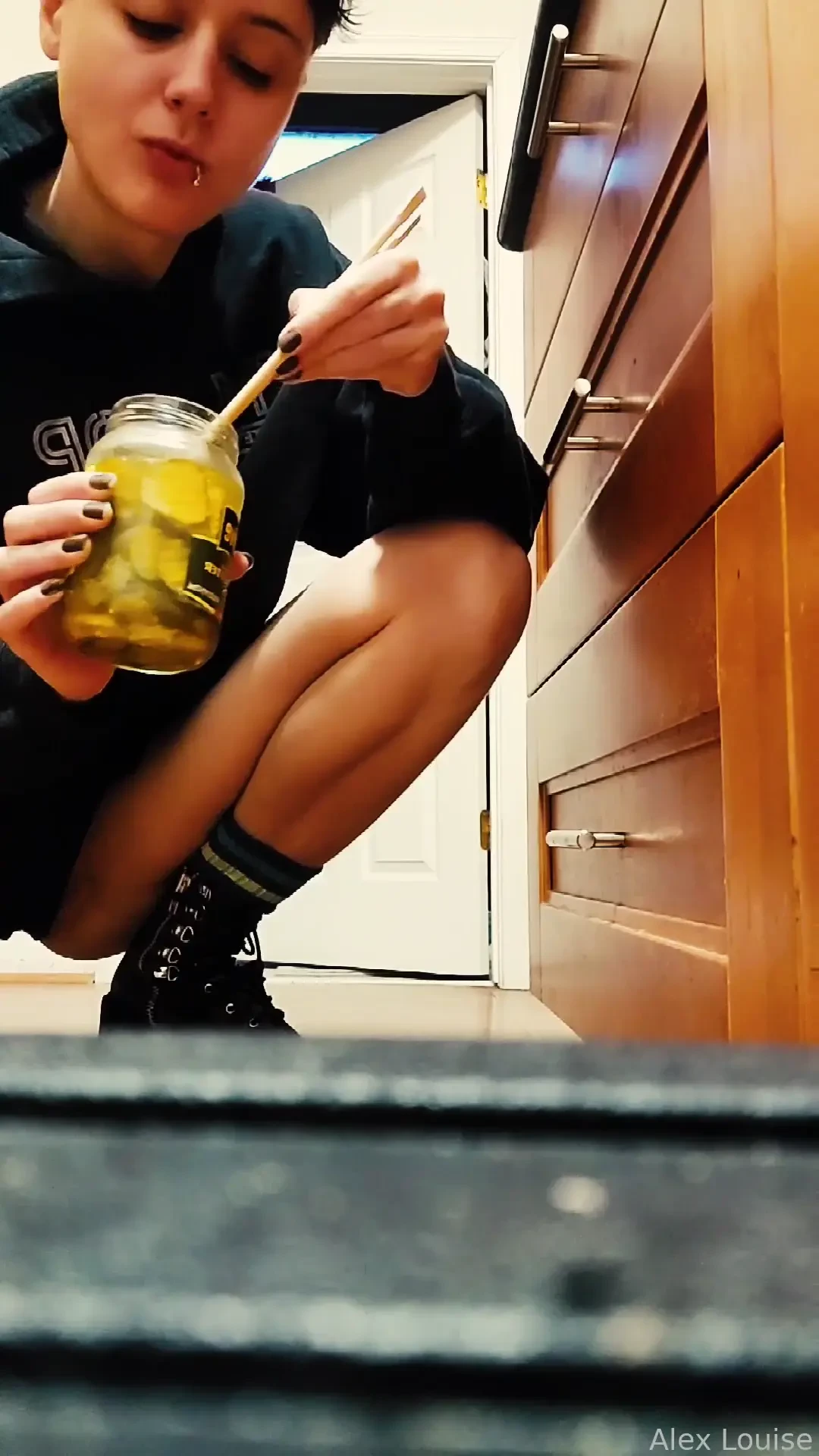 U an me just hanging out boots leather stoner femdom cute smoke 