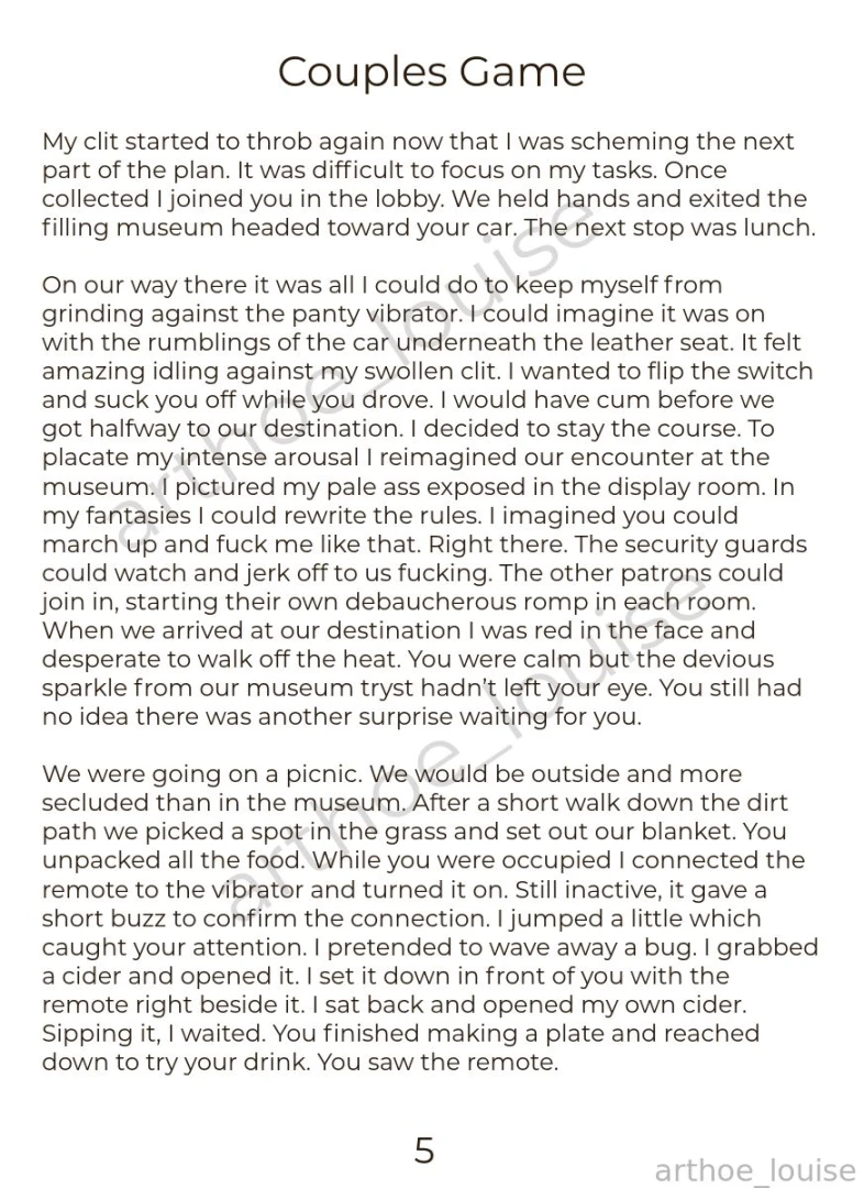 Couples game -a short erotic story featuring public flashing sex and part 1 