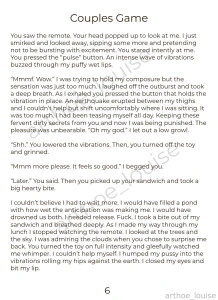 Couples game -a short erotic story featuring public flashing sex and part 8