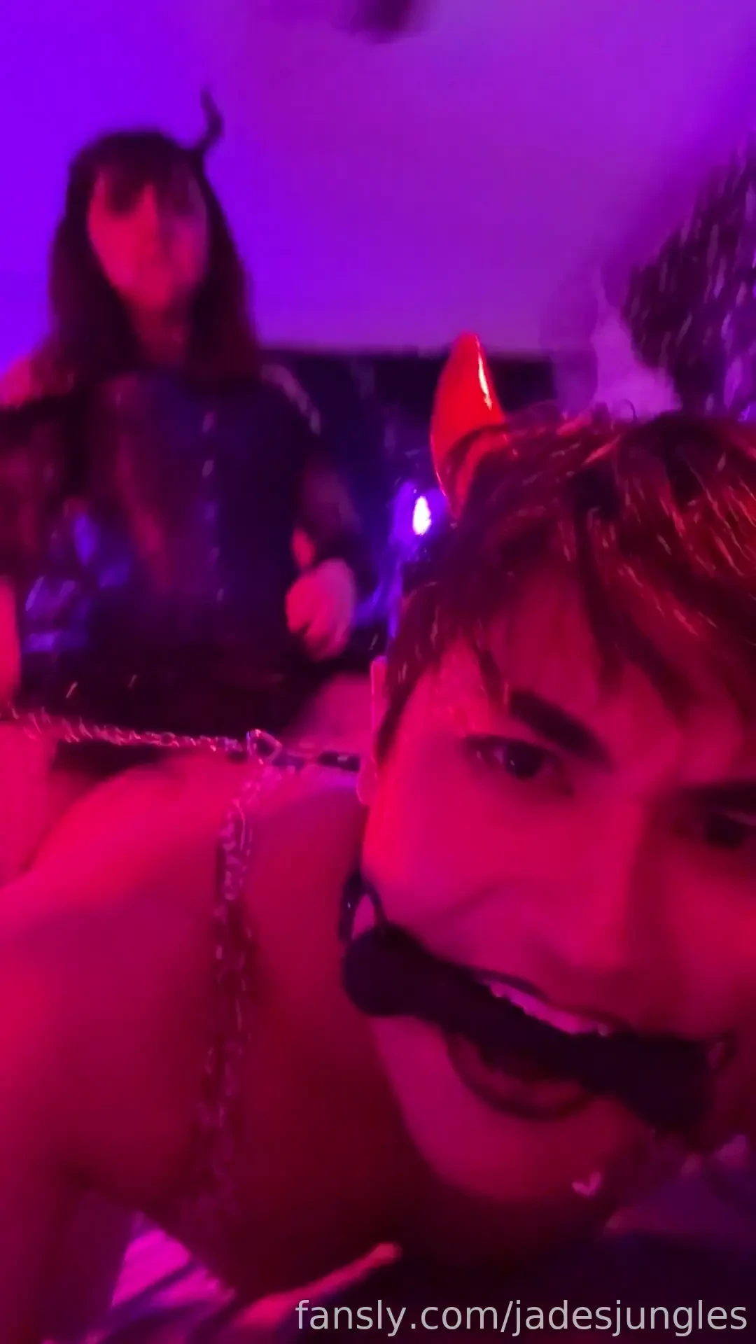 Preview of demon pegging and bondage we were feeling freaky and part 1 
