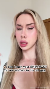 I m always surprised when a guy tells me but im not gay tho like who