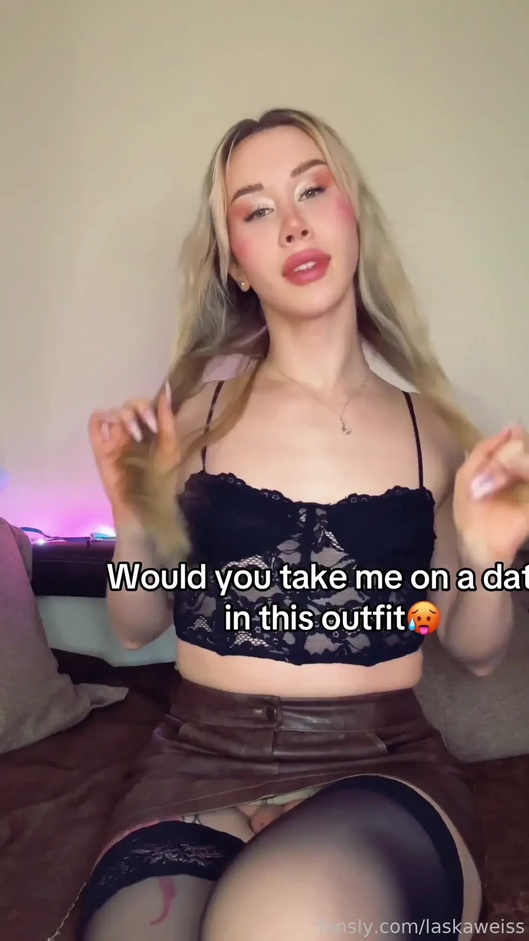 There s something under your skirt watching you shemale trans 