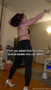 Consider yourself blessed fyp curvy thick dancer biracial tiktokdance