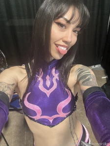 You think you can take me on weakling shut up and get on your knees