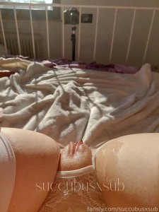 Sunkissed right after filming a dp creampie vid part 2