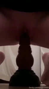 A short video of me impaling myself on my bad dragon nova you can see
