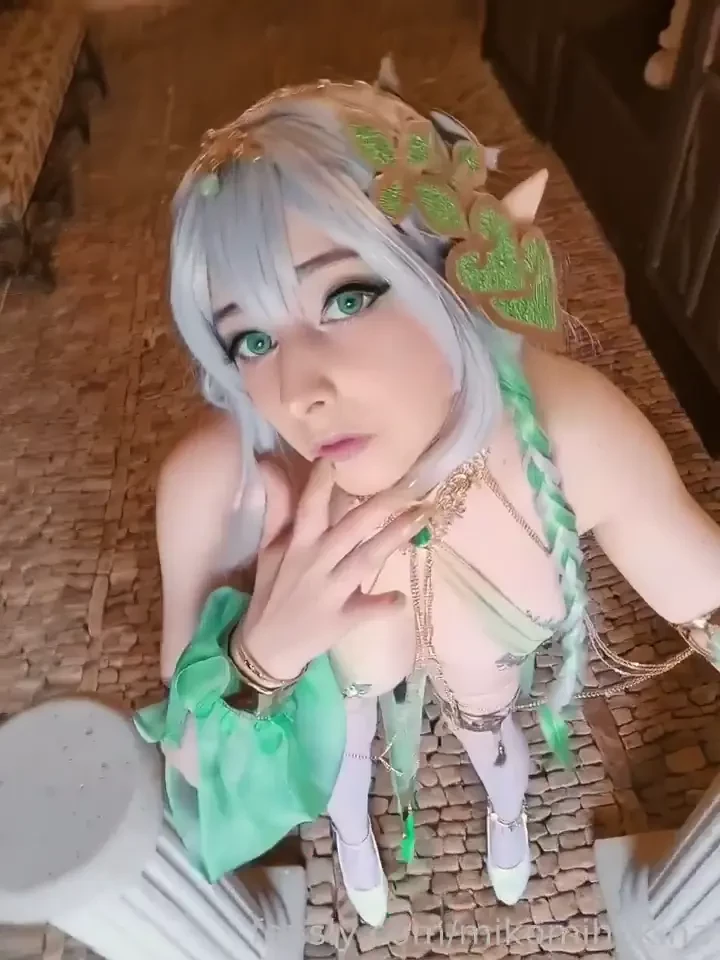5min vid rukkhadevata cosplay your goddess is waiting for some praise 