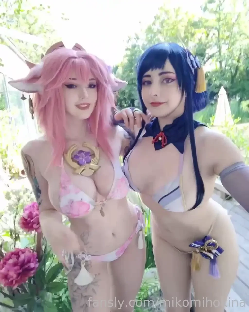 Welcome to the miko tv raiden x yae miko ft enafox enafox 