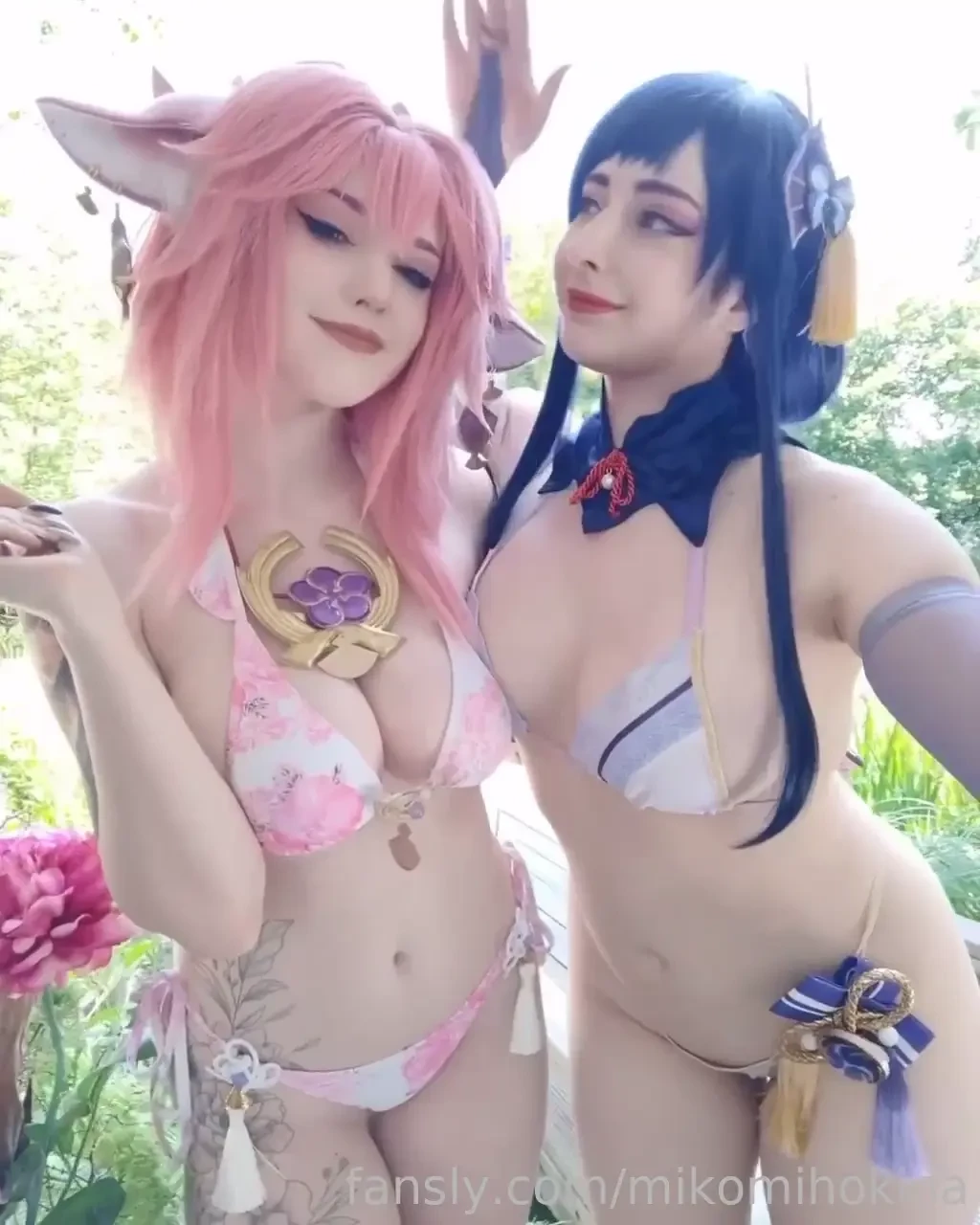 How bad do you wanna head pat yae miko right now nbsp enafox as as yae part 1 