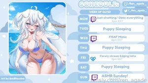 Stream schedule for this week hopefully i can see some of you over on