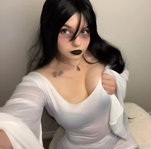 Sadako cosplay vtuber lewdtuber anime cosplay horror goth gothgirl part 1