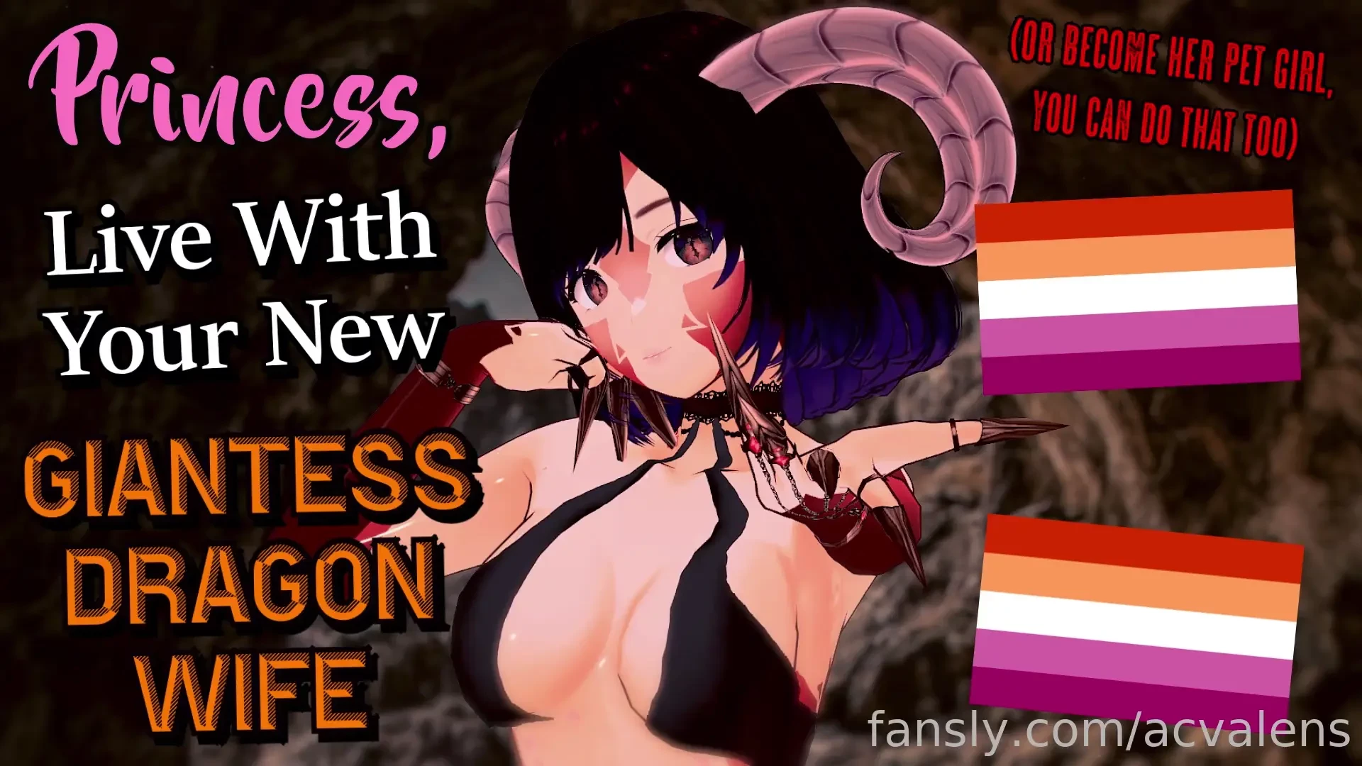 F4f lesbian giantess audio for pride month you re a princess who ran 
