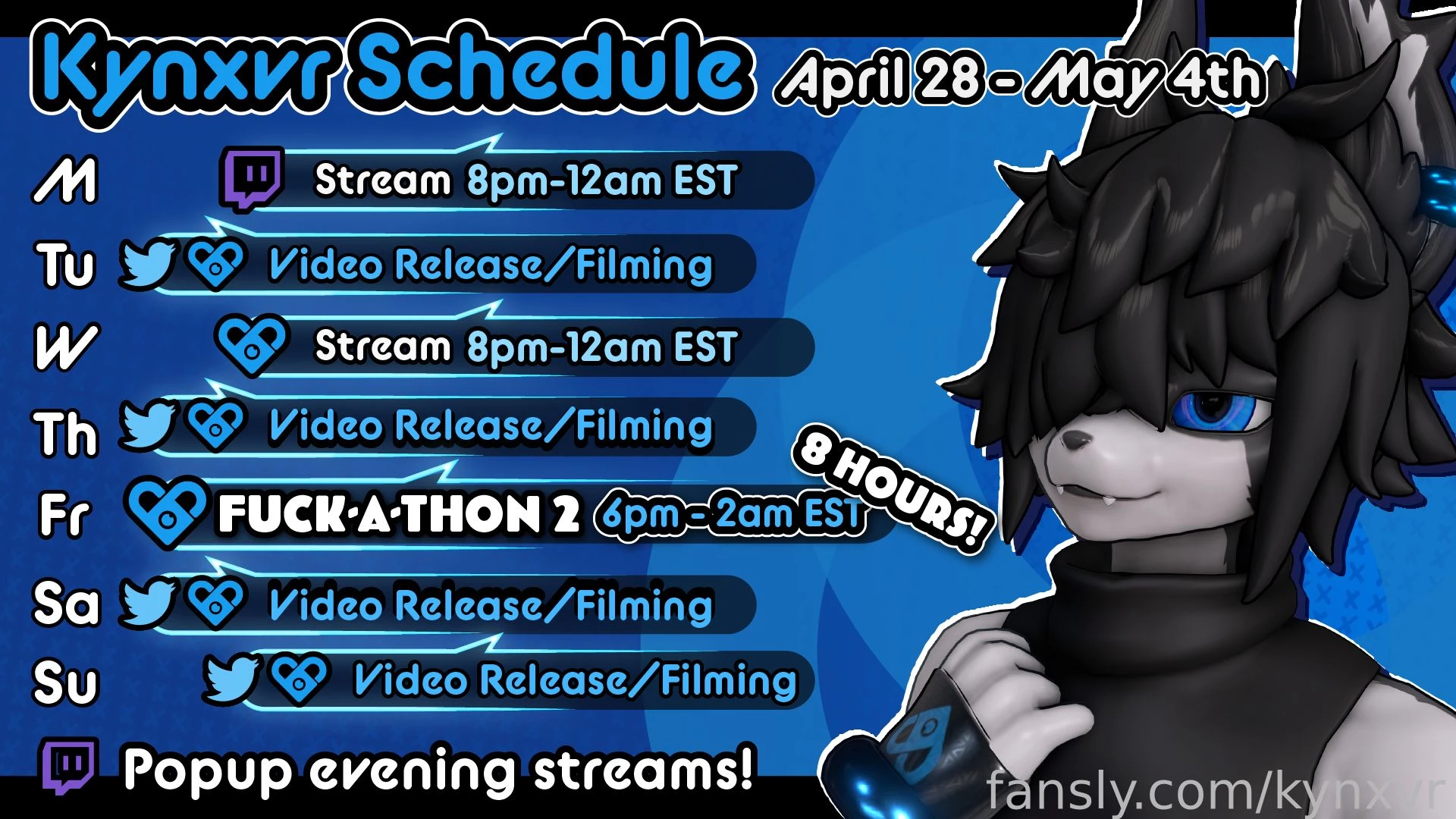 Just updating my schedule i will be streaming tomorrow and i will be 