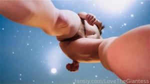 So small and unnoticeable giantess vore goddess sizefetish giga gts